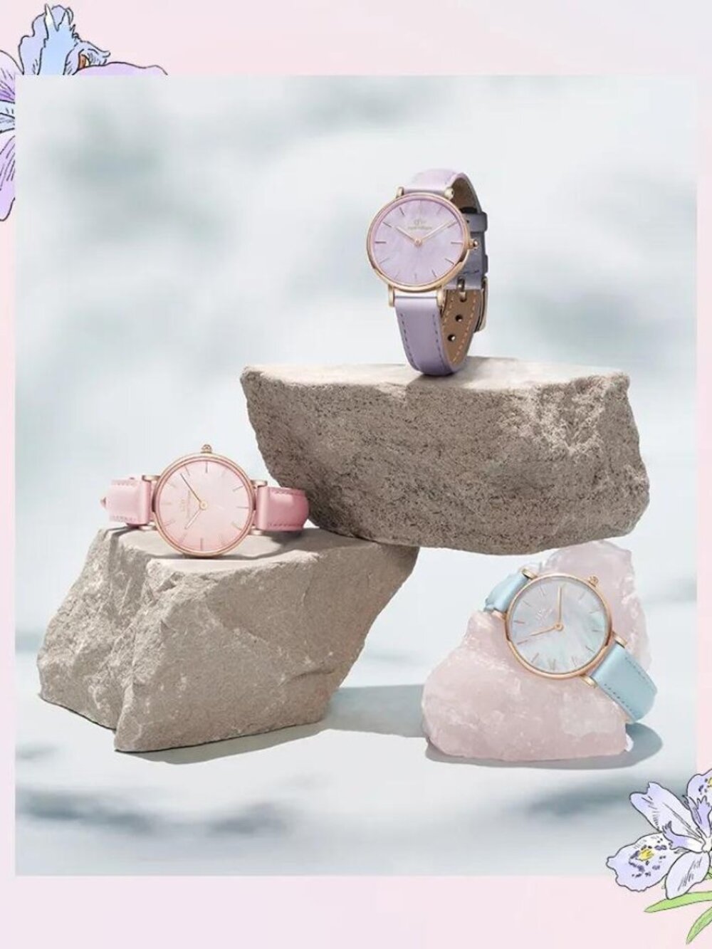 DANIEL WELLINGTON Petite 28 Mm Pastel Dial Women Analogue Watch